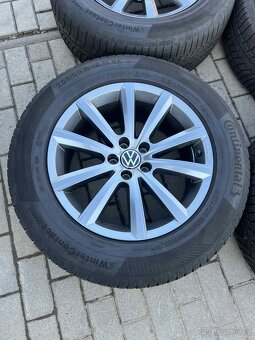 orig. zimní alu kola Merano vw touareg R18 255/60/18 - 4