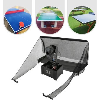 automatický robotický stroj na stolní tenis s dálkovým ovlád - 4
