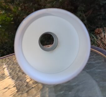 Kryt petrolejové lampy - mléčné sklo - 4