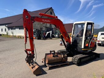 Minibagr Kubota Kx121-3 4tuna 2003 3x lzice - 4