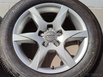 Zánovní originál ALU komplet AUDI 16" 5x112 ET35 pneu 205/6 - 4