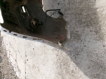 Fabia 1 přední nárazník facelift stříbrný - 4