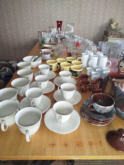 Skleničky porcelán lustry - 4