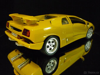 Lamborghini Diablo žluté Bburago 1/18 - 4