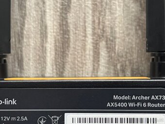 Vylkonný WiFi6 router TP-Link Arecher AX73 / AX5400 - 4