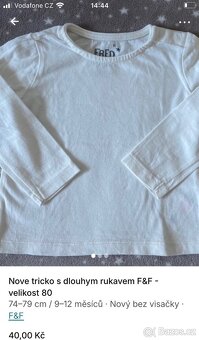 Hezke obleceni holka - velikost 74/80 - 4