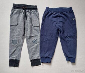 Kalhoty, tepláky, kraťasy, vel.110 - 4