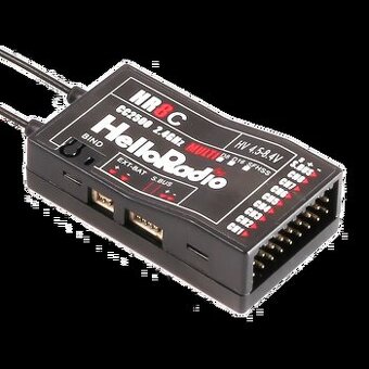 HelloRadioSky HR8C 2.4GHz 9CH přijímač - 4