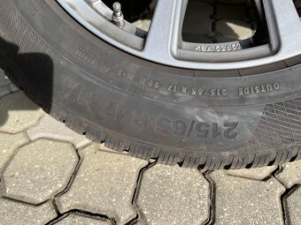 Prodám kompletní zimní kola na volkswagen Tiguan. - 4
