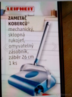 Mechanický zametač koberců - 4