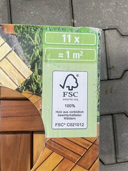 Terasové dřevěné dlaždice - 4