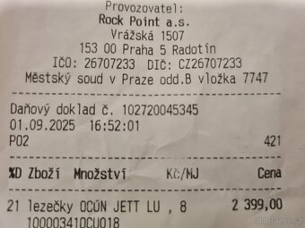 Prodám pánské lezečky vel. 42 - 4