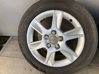 Alu kola audi 5x112 R16 včetně pneu - 4