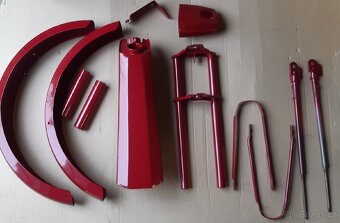 PRÁŠKOVÉ LAKOVÁNÍ (komaxit), babetta, jawa pionýr, simson.. - 4