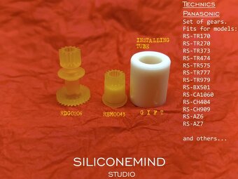 Sada ozub.kol Technics, Panasonic ( REM0043 + RDG0206) - 4