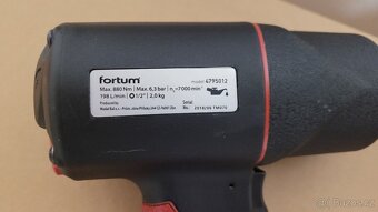 Pneumatický rázový utahovák Fortum - 4