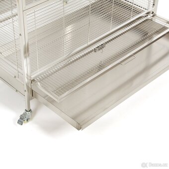 Klec, voliéra papoušek nerez - 4