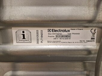 Pračka Elektrolux EW7T3372C - horní plnění - 4
