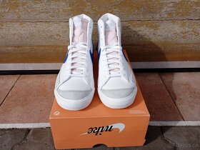 Nike blazer mid 77 vntg white game royal - 4