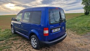 VW CADDY LIFE 1.6 Mpi 75 kW, Dobrý stav + KLIMA - 4