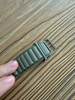 Řemínek Apple 49mm olivový alpský tah - Small - 4