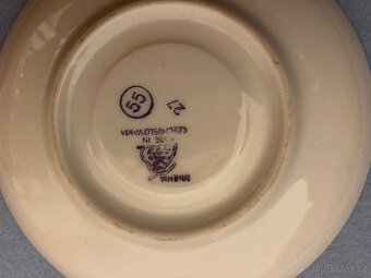Starší porcelánové hrnečky s podšálky 4 ks - 4