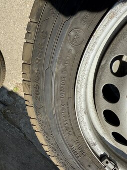 Michelin 205/65 R16 C letní + ráfky 6,5J x 16 H2 ET 51 VW - 4