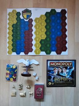 Harry Potter Monopoly Kouzelné dobrodružství v Bradavicích - 4