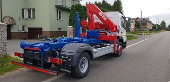 MERCEDES BENZ ATEGO 1224 hákový nosič + hydr. ruka - 4