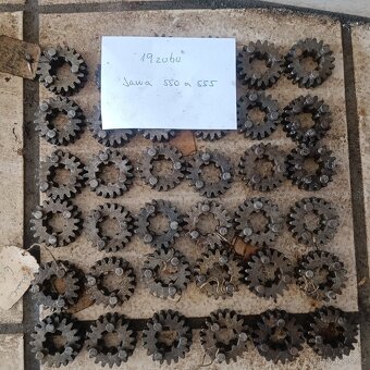 Jawa Pionýr 550,55,05,20,21,23 kolecka převodovky Nepoužité - 4