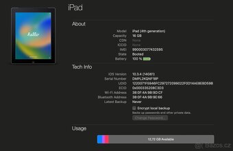 Apple iPad 4. generace, 16GB, SIM (cellular) - 4