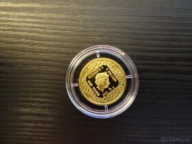 Zlatá mince Obrněná technika - Mk VIII Cromwell proof - 4