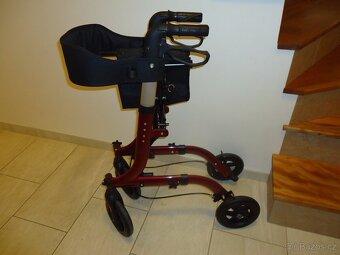 DMA čtyřkolové chodítko odlehčené, skládací - 4
