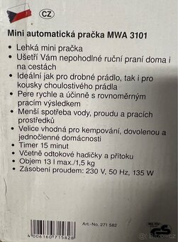 Mini automatická pračka - 4