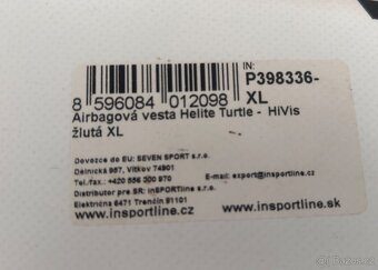 Airbagová vesta Helite Turtle HiVis XL - 4