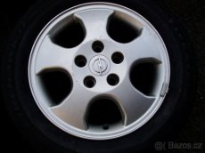 Sada Orig ALU kol Opel 195/60R15 letní - 4