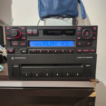 VW GAMMA PLUS 6DISC CHANGER SESTAVA - 4