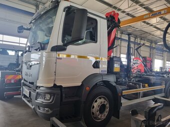 NOVÝ MAN TGM 18.290 RUKA PALFINGER A NOSIČ KONTEJNERU 10T - 4