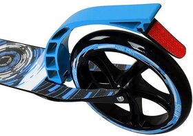 Prodám koloběžku Sulov kolečka 200 mm černo/modrá - 4