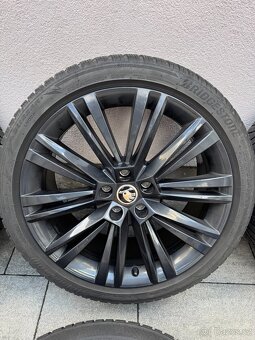 Alu kola 19" 5x112 235/40/r19 Škoda Superb III zimní - 4