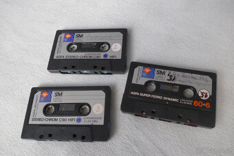AudioKazety AGFA StereoChrom 3ks MC - 4