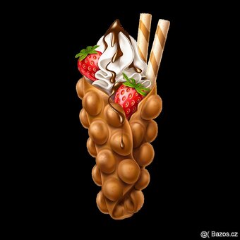 Stánkový prodej Bubble waffle - 4