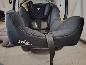 Černá autosedačka vajíčko Joie i-gemm3 top stav - 4