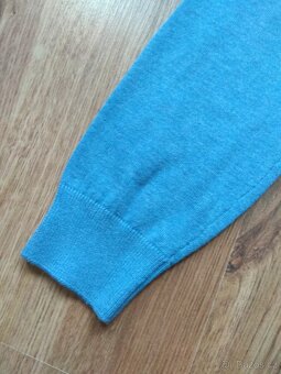 Nový pánský bavlněný svetr C&A do "V" - L - 4