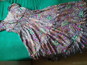 Letní šaty vel.XL - cca 46-48 - 4