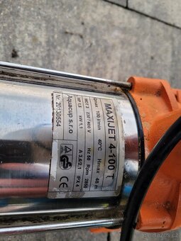 Vodárna čerpadlo AquaCup Maxijet, nová tlak. nádoba vč. vaku - 4