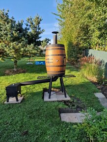 Udírna z dubového sudu - 4