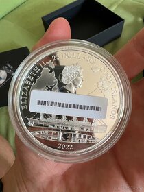 Mince titanic 5 oz stříbrná mince - 4