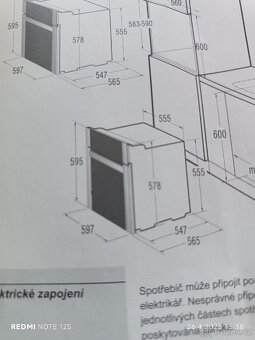 Elektrická vestavěná trouba vlastní odvoz - 4