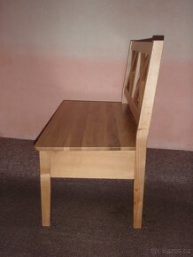 Dřevěná lavice - 4